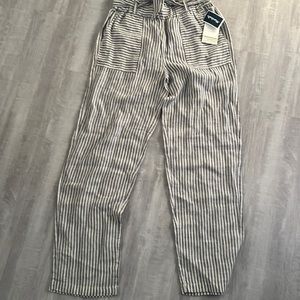Stipe pants size m